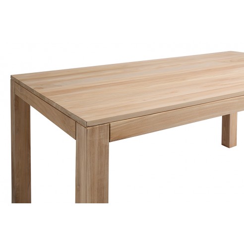 Table repas rectangulaire 160 cm en teck massif, Exquise Table repas rectangulaire 160 cm en teck massif, Exquise