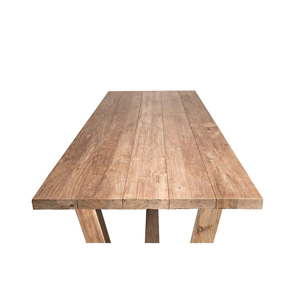 Table en vieux teck massif 250 cm, Dundee