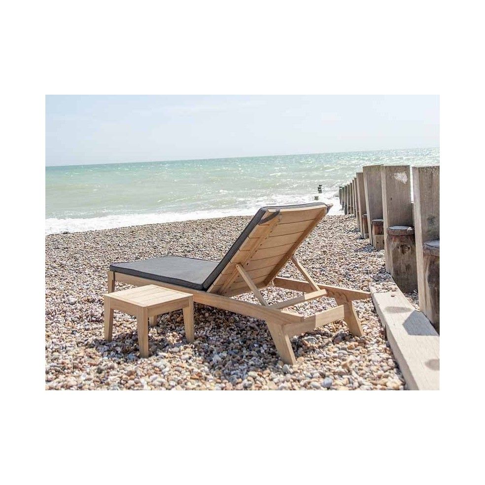 Bain de soleil en bois massif, haut de gamme