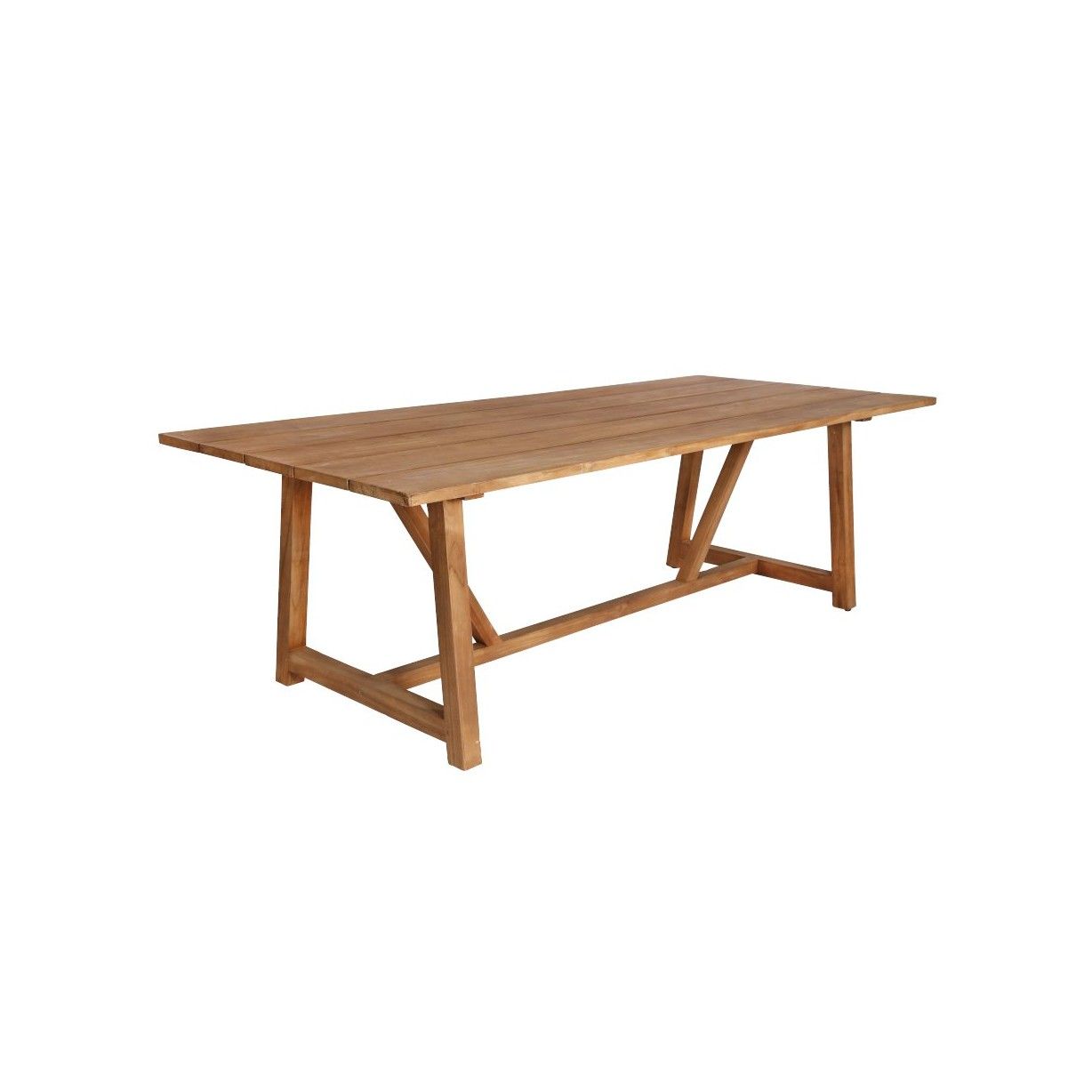 Table de jardin en teck ancien 240 cm