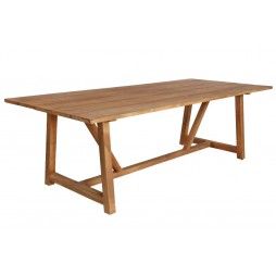 Table de jardin en teck ancien 240 cm