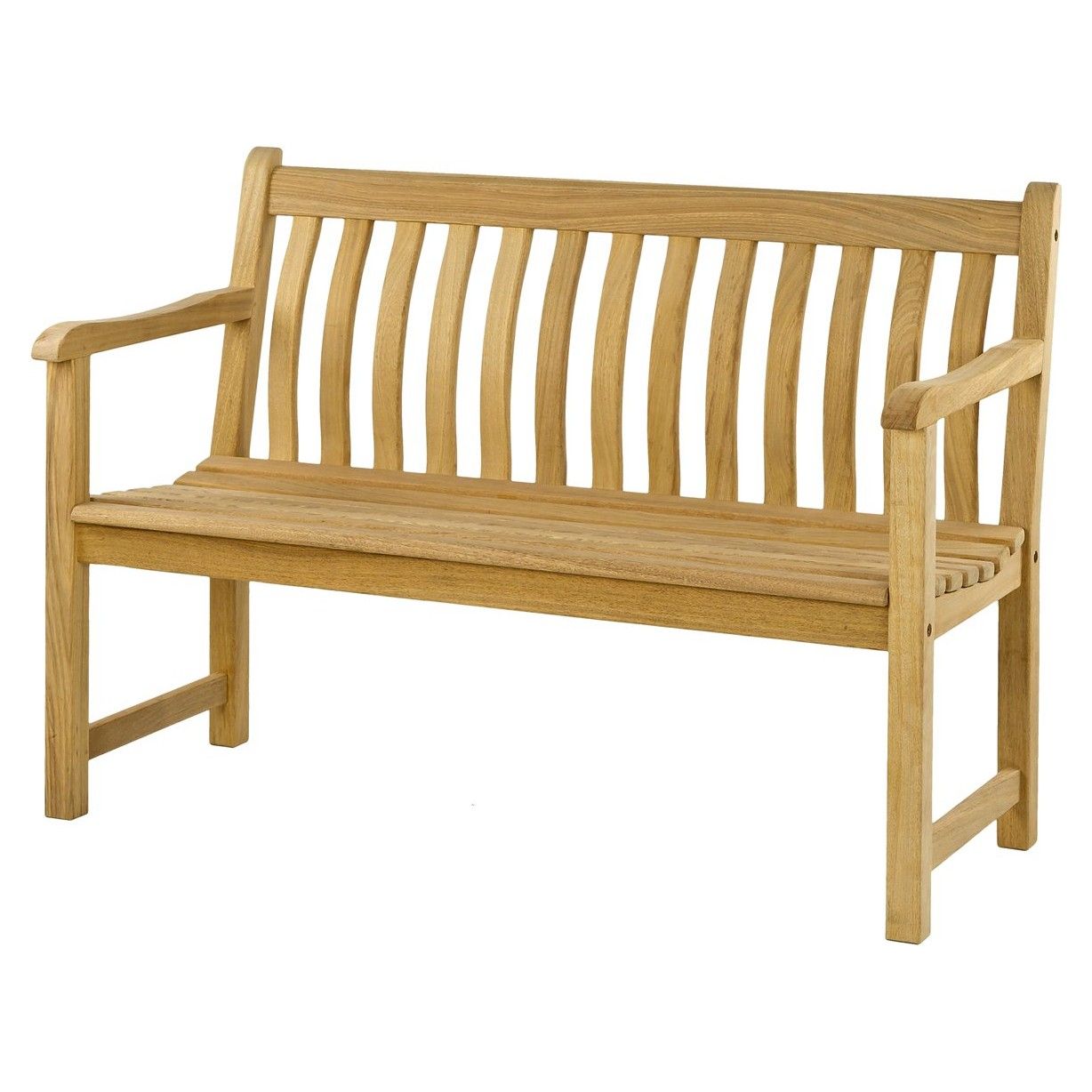 Banc en bois massif 120 cm Broadfield, Alexander Rose