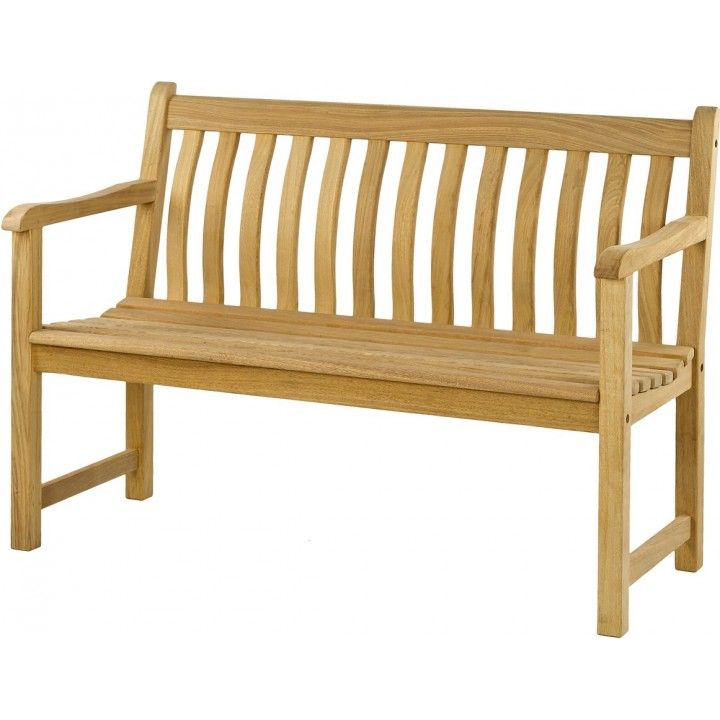 Banc en bois massif 120 cm Broadfield, Alexander Rose