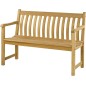 Banc en bois massif 122 cm, Alexander Rose