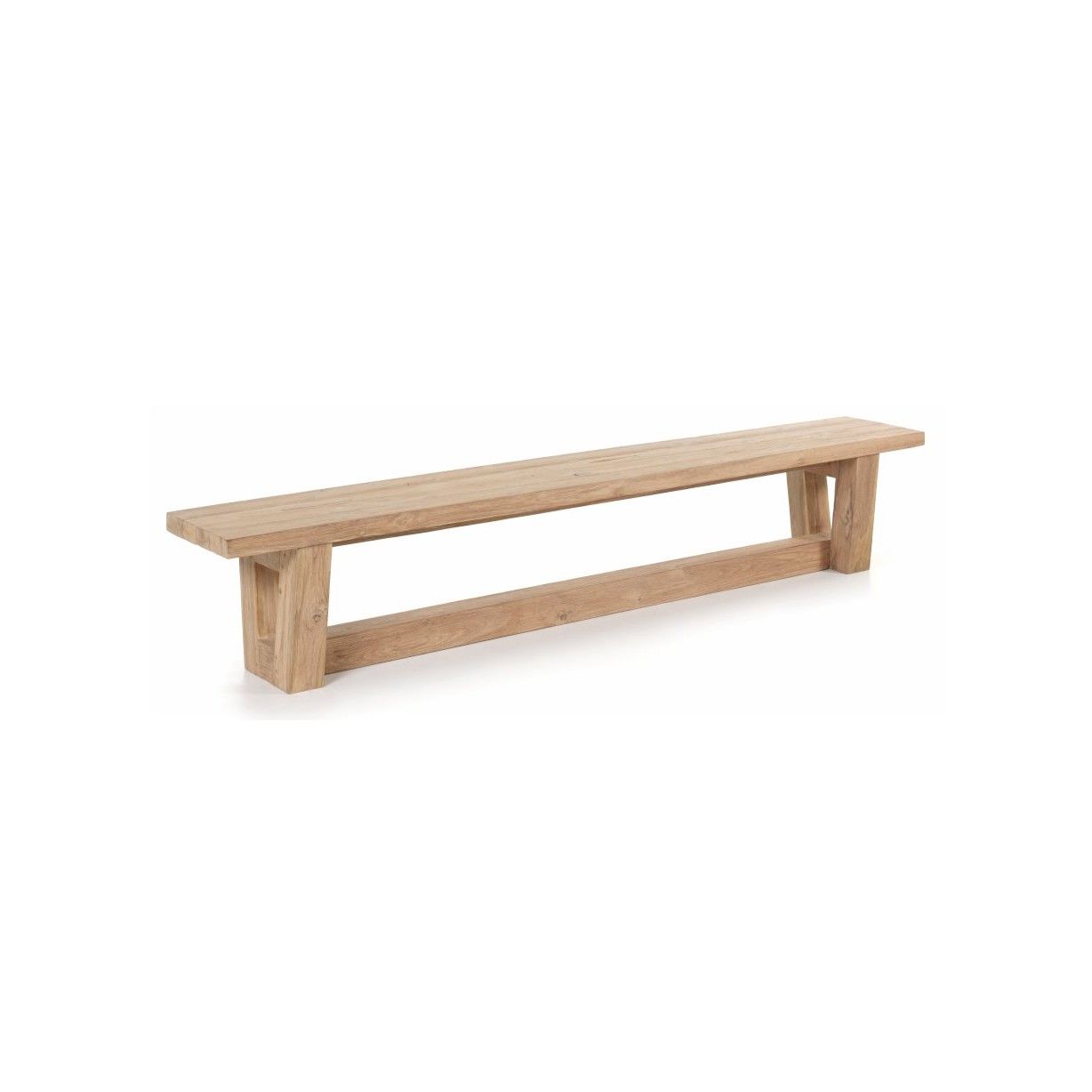 Banc en vieux teck massif 250 cm, Dundee