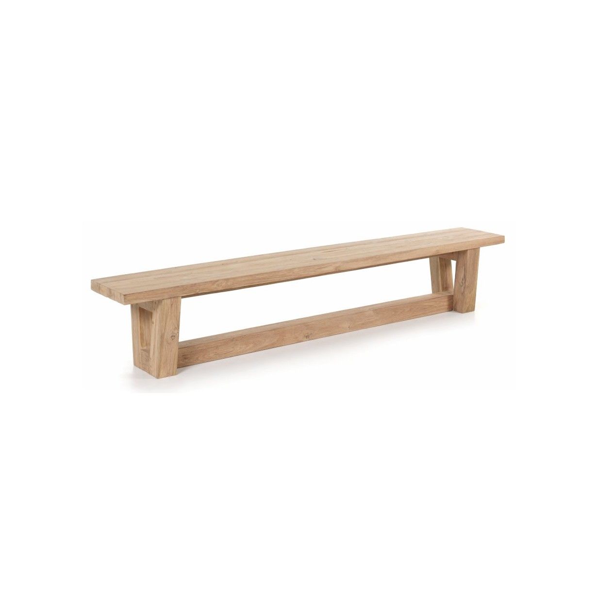 Banc en vieux teck massif 250 cm, Dundee