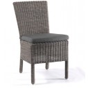 Chaise résine tressée ronde, Atlanta