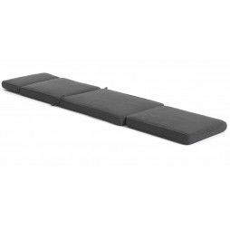 Coussin de chaise longue type steamer, déhoussable