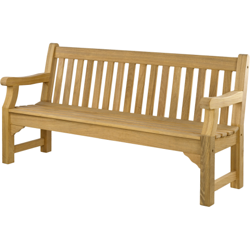 Banc de jardin en roble, 183 cm, Royal Park Banc de jardin en roble, 183 cm, Royal Park