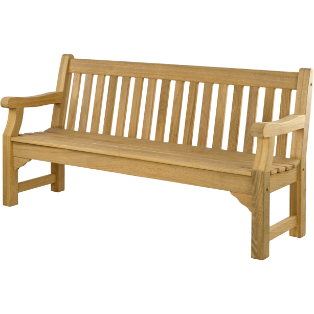 Banc de jardin en roble, 183 cm, Royal Park