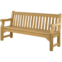 Banc de jardin en roble, 183 cm, Royal Park