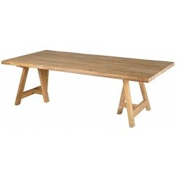 Table en teck recyclé