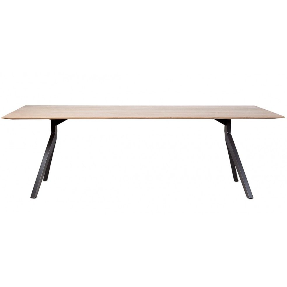 Table en teck massif 240x100 cm, majestueuse Table en teck massif 240x100 cm, majestueuse