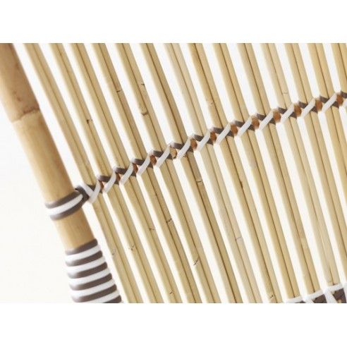 Fauteuil repas en rotin, Monique