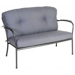 Canapé lounge pour le jardin, 128 cm, Portofino