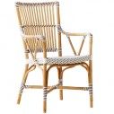 Fauteuil repas en rotin, Monique de Sika Design