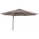 Parasol déporté rond en alu diamètre 350 cm, Ohio