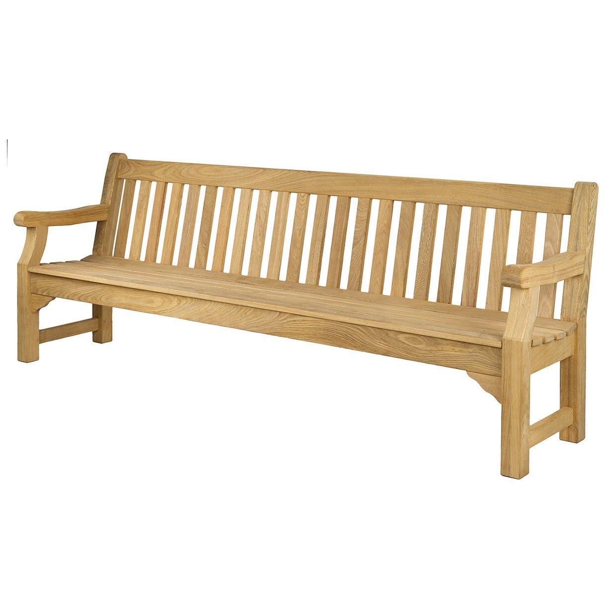 Banc de jardin en roble, 244 cm, Royal Park