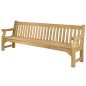 Banc de jardin en roble, 244 cm, Royal Park