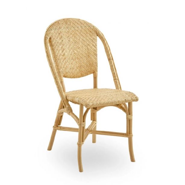 Chaise en rotin naturel, Alanis