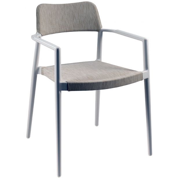 Fauteuil de jardin rembourré avec mousse sèche rapide