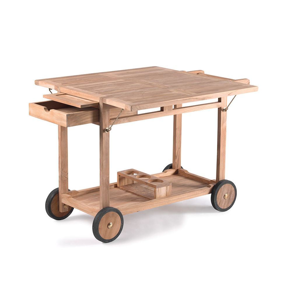 Table roulante en teck, Bristol