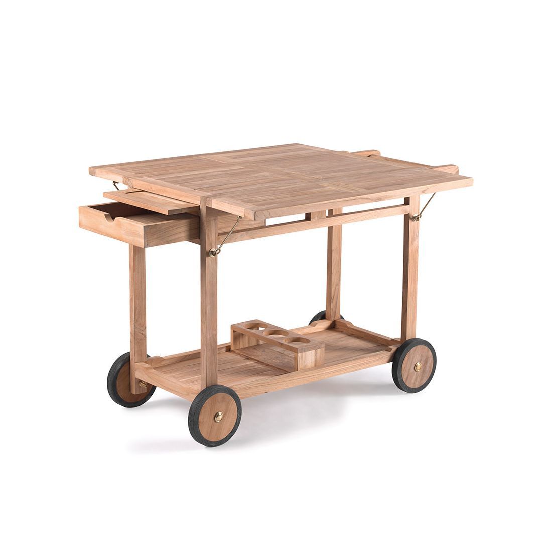 Table roulante en teck, Bristol