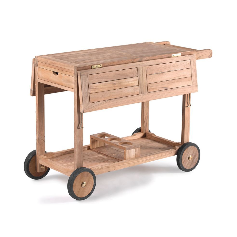 Table roulante en teck, Bristol