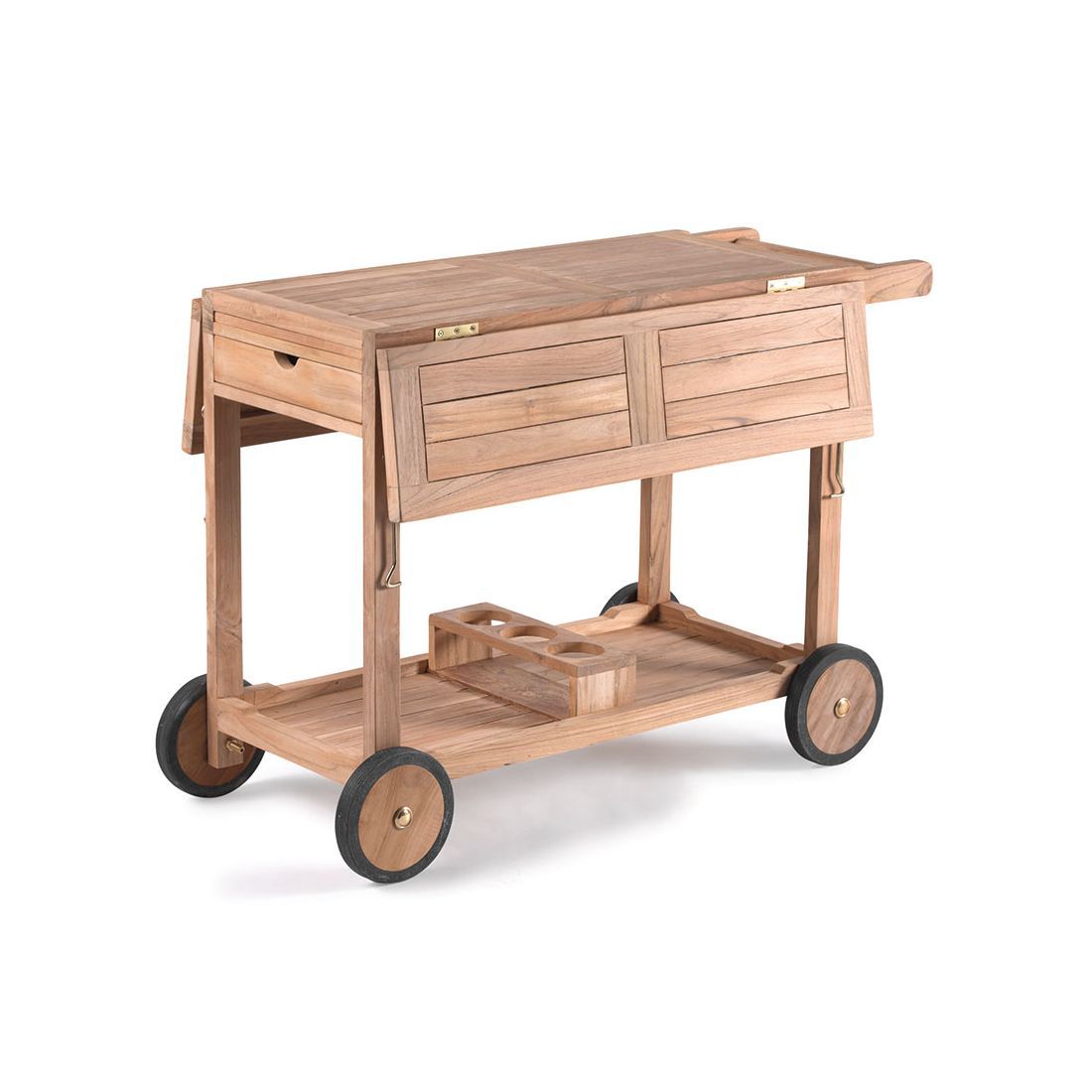 Table roulante en teck, Bristol
