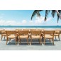 Table de jardin en teck, Sorrento