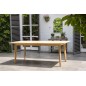 Table de jardin en roble avec rallonge 200/288 cm, haut de gamme Table de jardin en roble avec rallonge 200/288 cm, haut de gamme
