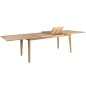 Table de jardin en roble avec rallonge 200/288 cm, haut de gamme Table de jardin en roble avec rallonge 200/288 cm, haut de gamme