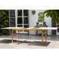 Table de jardin en roble avec rallonge 200/288 cm, haut de gamme Table de jardin en roble avec rallonge 200/288 cm, haut de gamme
