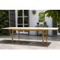 Table de jardin en roble avec rallonge 200/288 cm, haut de gamme Table de jardin en roble avec rallonge 200/288 cm, haut de gamme