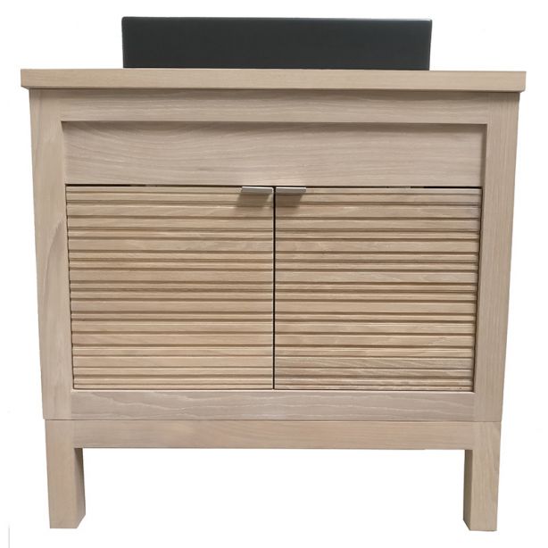 Meuble sous-vasque en bois 80 cm