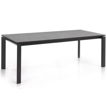 Table extensible 280 cm avec plateau en céramique 