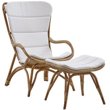 Fauteuil en rotin naturel, Monet de Sika Design