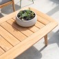 Table basse en teck 130 cm, Dana Table basse en teck 130 cm, Dana
