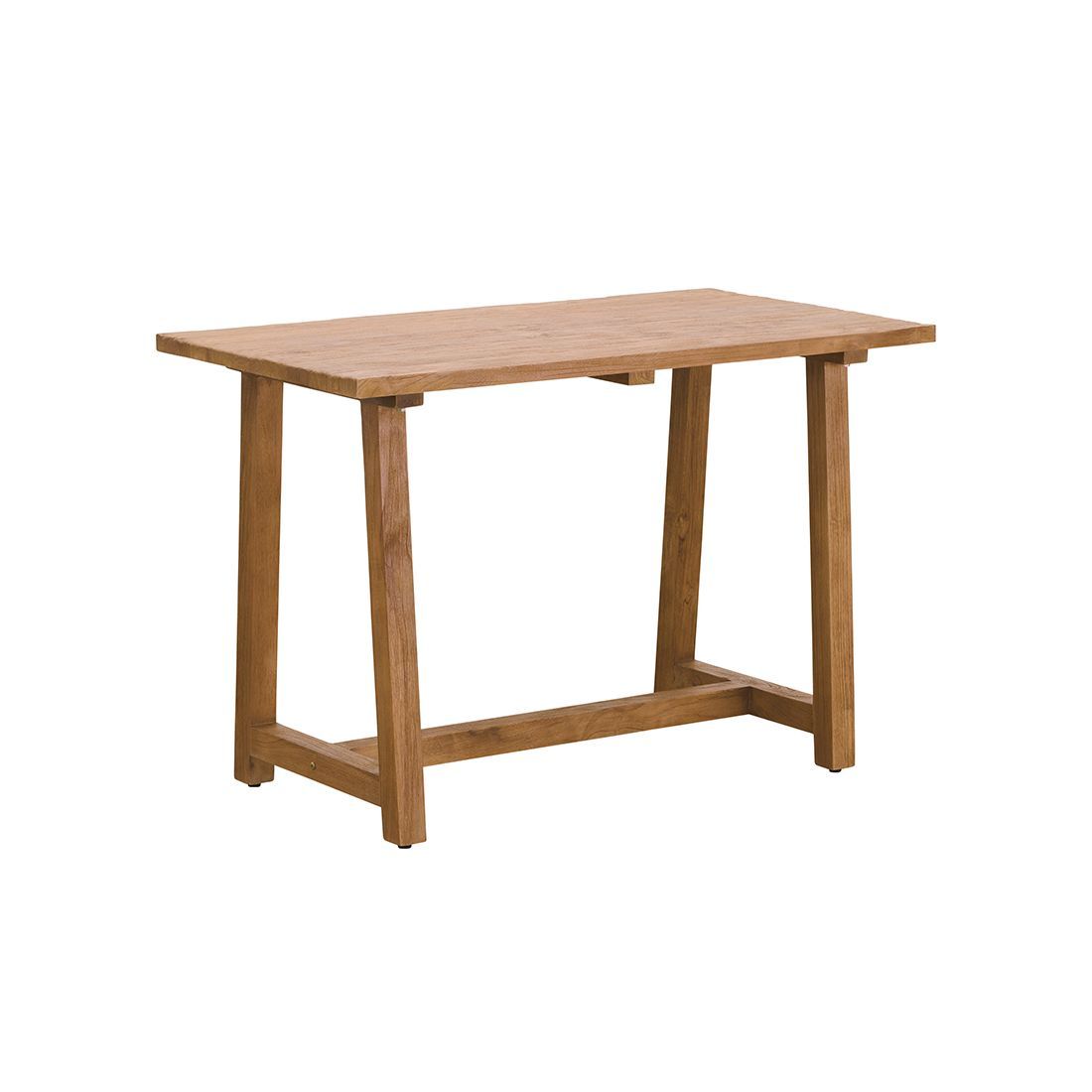 Bureau en teck ancien 110 cm