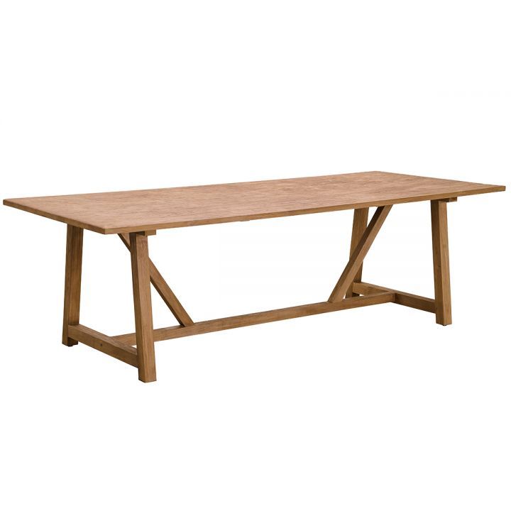 Table en teck ancien 180 ou 240 cm