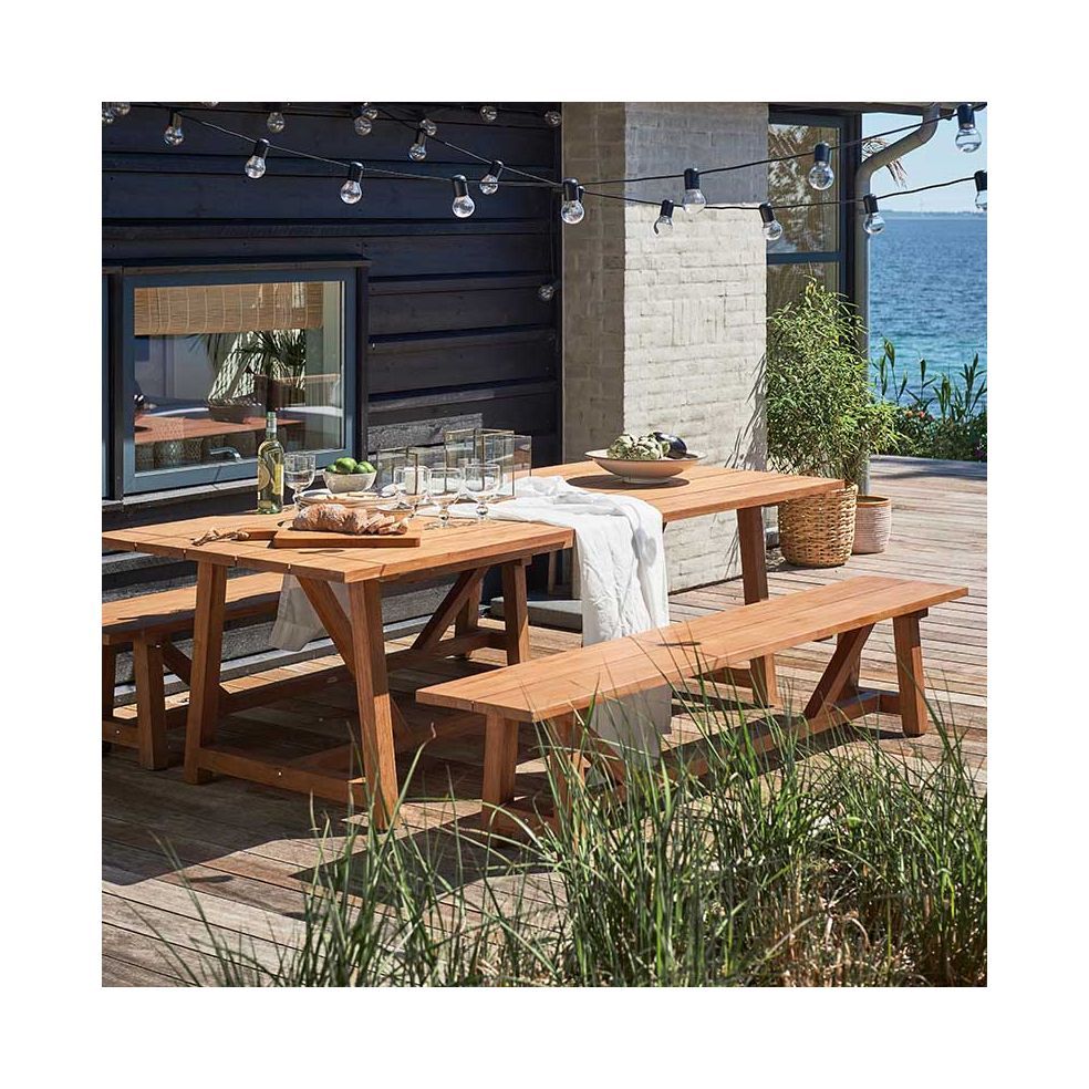 Table de jardin en teck 240 cm