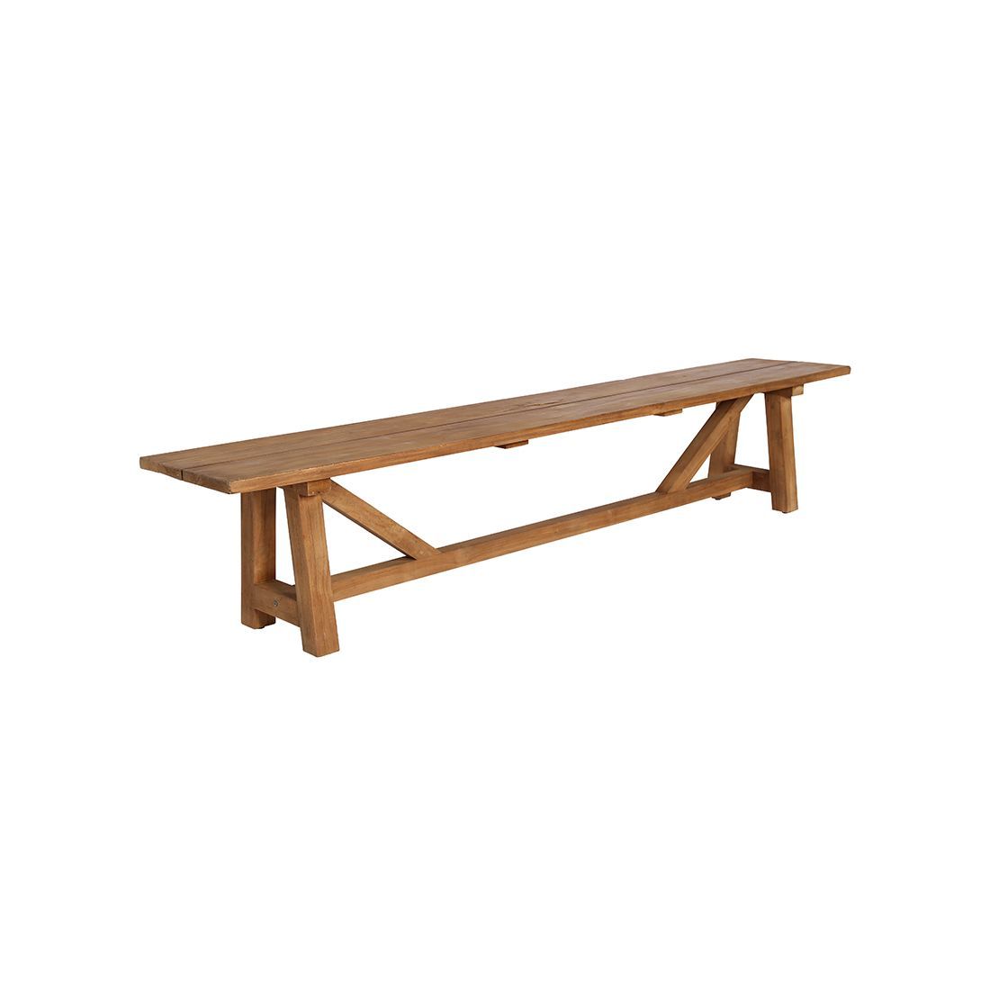 Banc de table de jardin, 220 cm