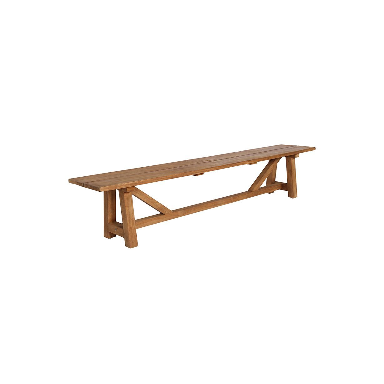 Banc de table de jardin, 220 cm