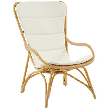 Fauteuil de jardin en alu-rotin, spécial extérieur, Monet de Sika Design