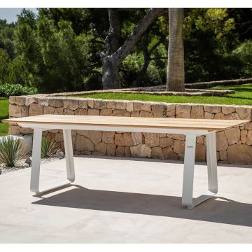 Grande table de jardin design, haut de gamme, Elko