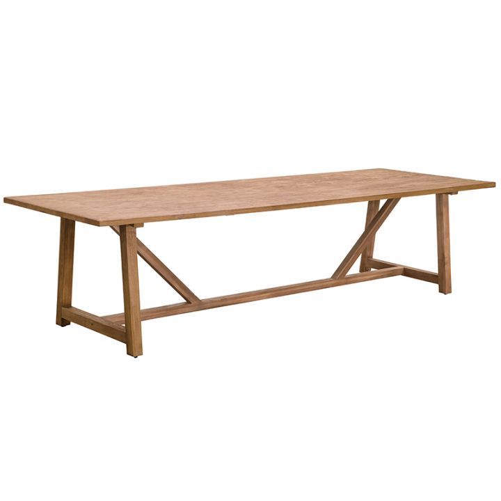 Table intérieure en teck