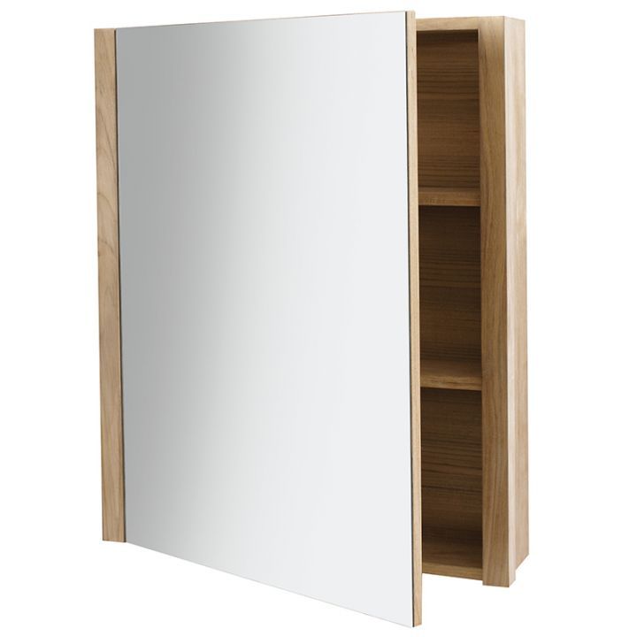 Armoire de toilette en chêne 65 x 80 cm