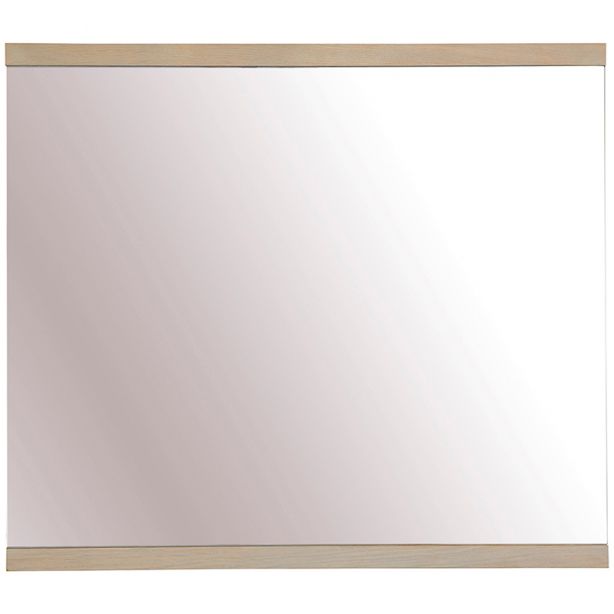 Miroir en chêne réversible 70 x 80 cm