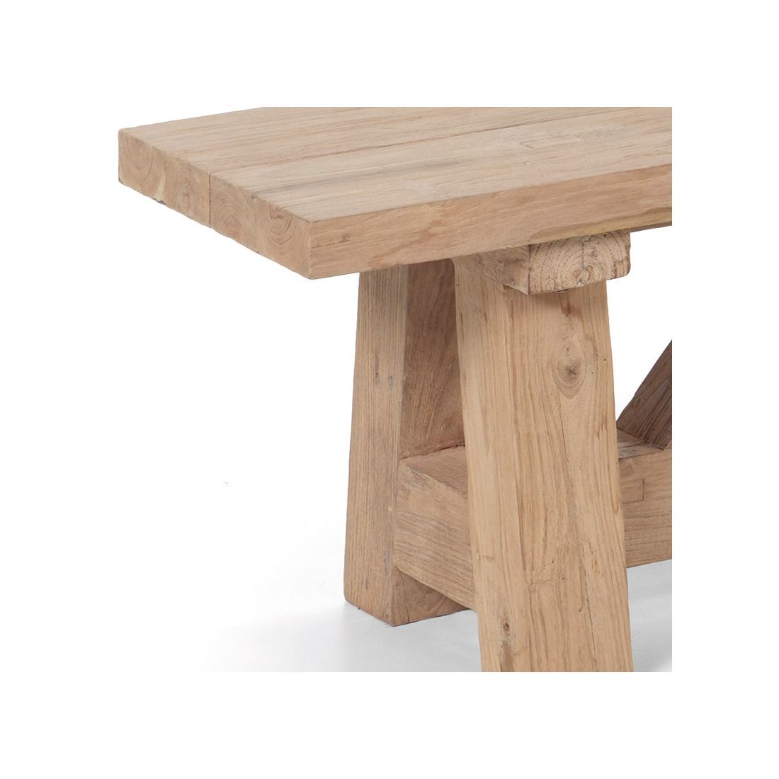 Banc en vieux teck 300 cm, modèle Cottage