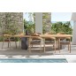 Grande table en teck design 320 cm, Rossi